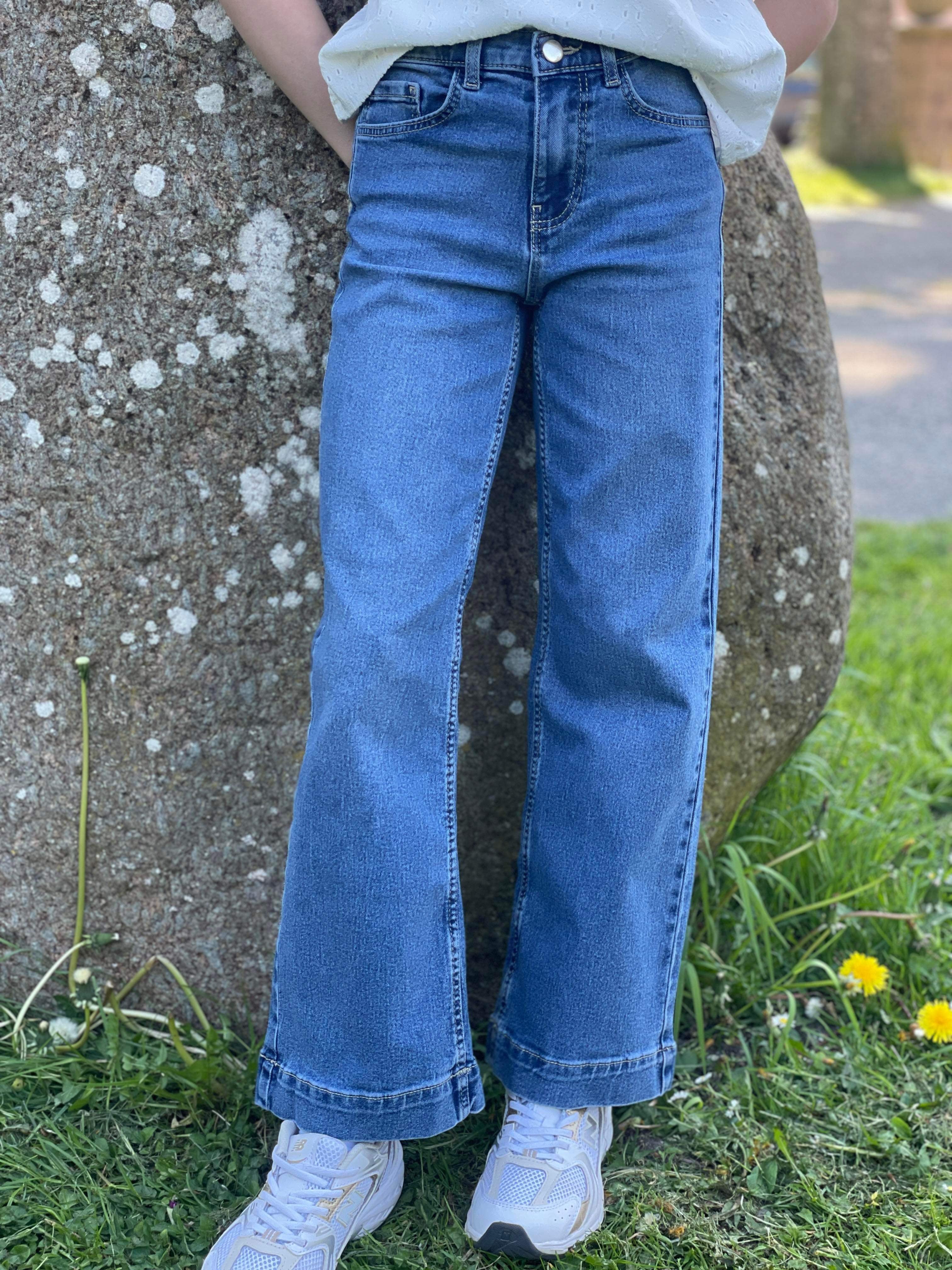VMDAISY Girl Jeans - Medium Blue Denim